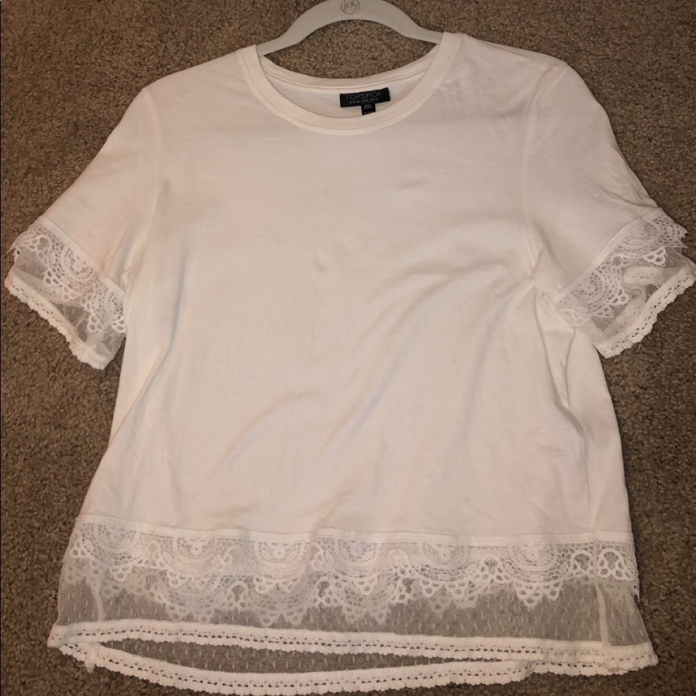 Topshop white shirt